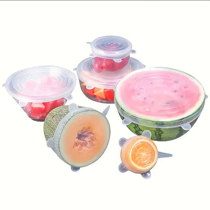 Silicone food lids — view 4