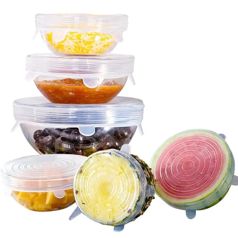 Silicone food lids — view 3