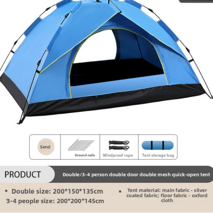 Pop-up camping tent — view 13