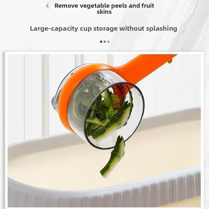 Multifunctional Storage Vegetable Peeler with Collection Box