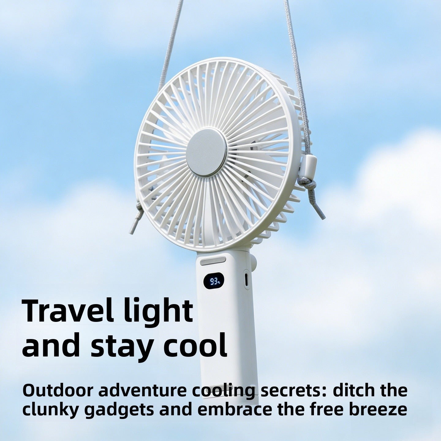 Handheld mini fan — view 4