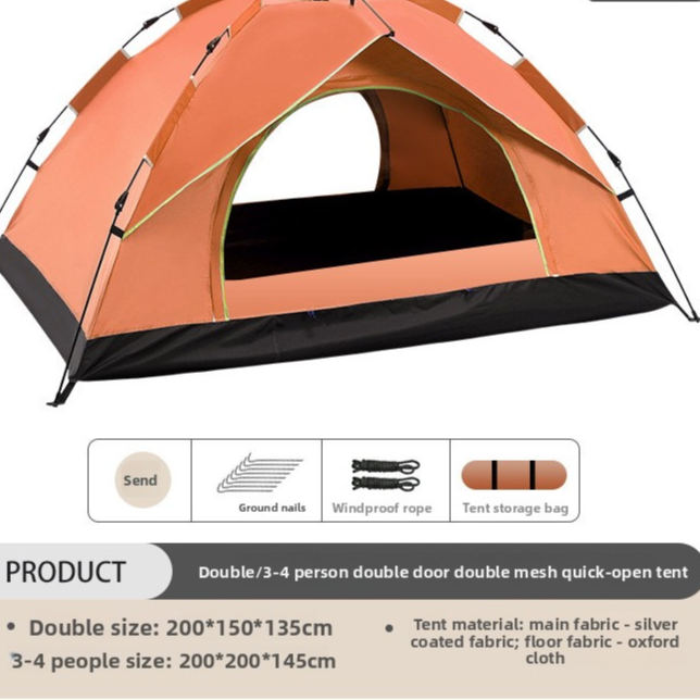 Pop-up camping tent — view 8