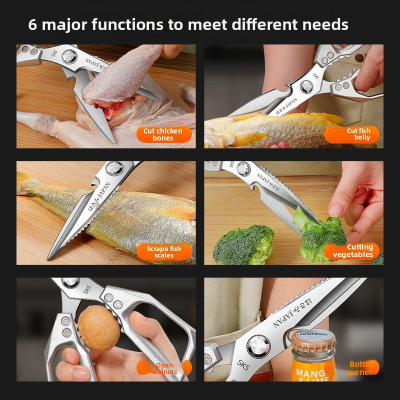 SK5 steel kitchen scissors — view 3