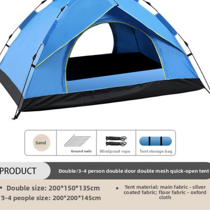 Pop-up camping tent — view 12