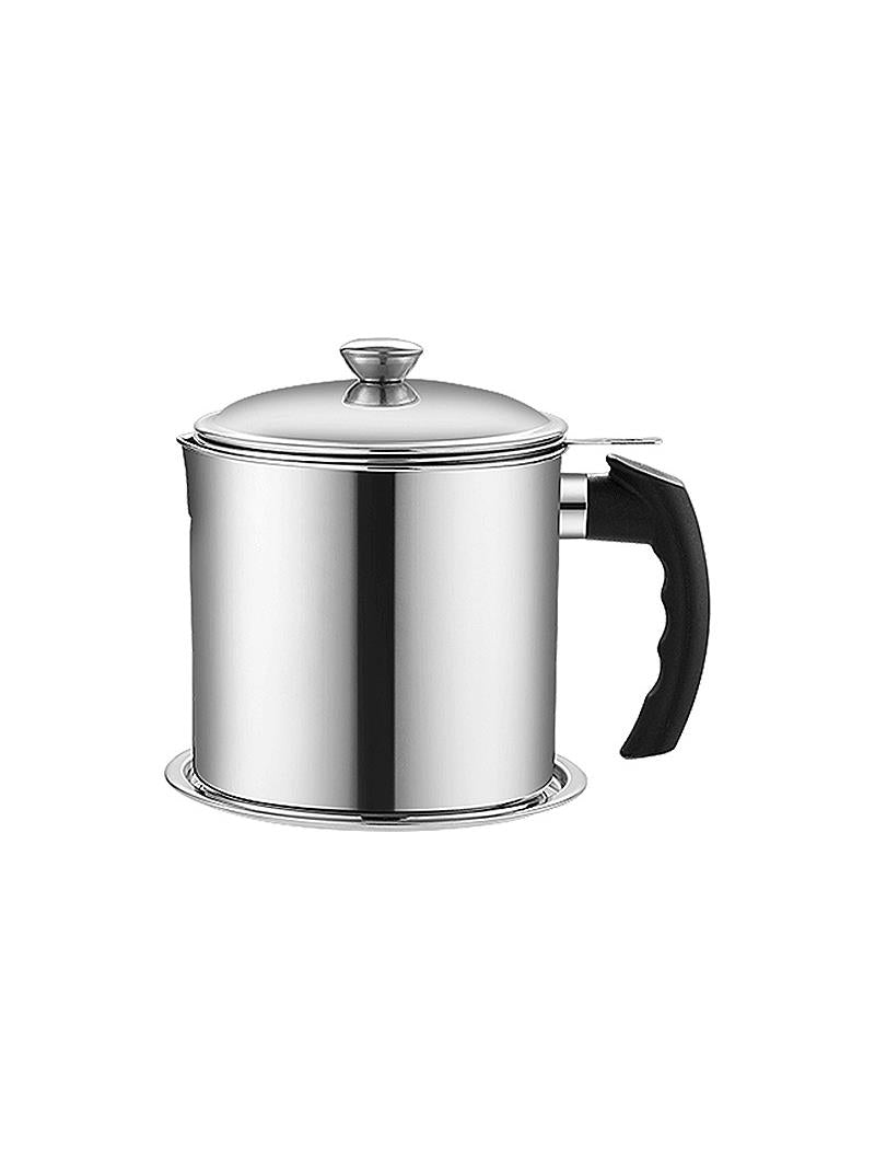 Oil filter pot with mesh strainer — view 5