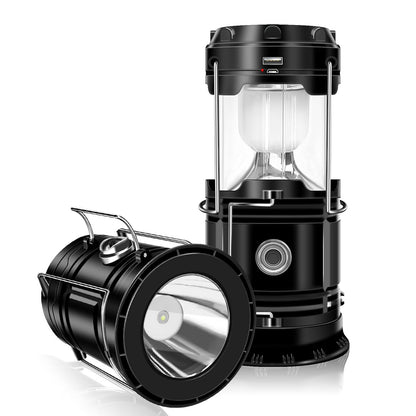 Portable Solar USB Camping Lantern Light