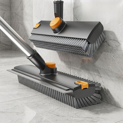 360-degree rotating gap and corner floor brush