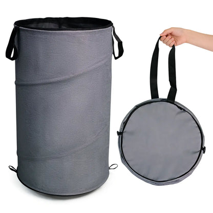 30Gal 109L Collapsible Laundry Baskets - Foldable Pop up Hampers for Laundry - Upgrade Oxford Laundry Hamper with Reinforced Handles for Bedroom, Bathroom, Kids Room, Dorm, Travel, Storage Organizer