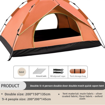 Pop-up camping tent — view 9