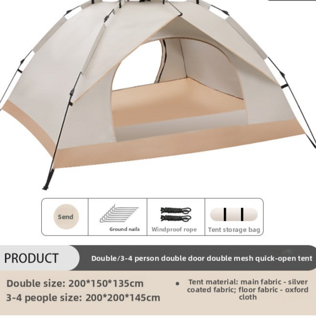 Pop-up camping tent — view 7
