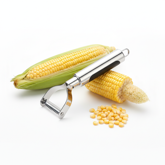 Stainless Steel Corn Stripper and Cob Peeler
